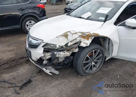 2015 Acura Tlx V6 Tech из США, поврежденный, VIN 19UUB3F5XFA008448